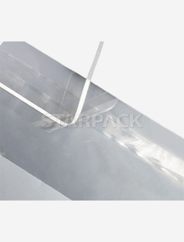 Vollst&auml;ndig biologisch abbaubarer Flachbeutel