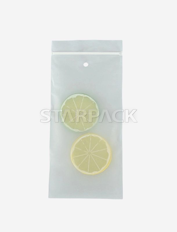 Vollst&auml;ndig biologisch abbaubarer selbstverschlie&szlig;ender Beutel