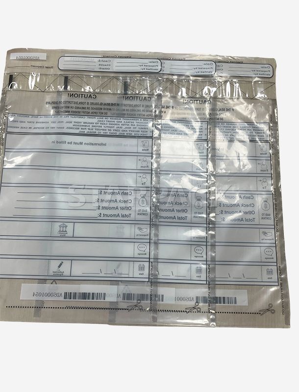 Manipulationssichere PE-Sicherheitstaschen (r&uuml;ckverfolgbar und robust) Hochleistungsschutz)