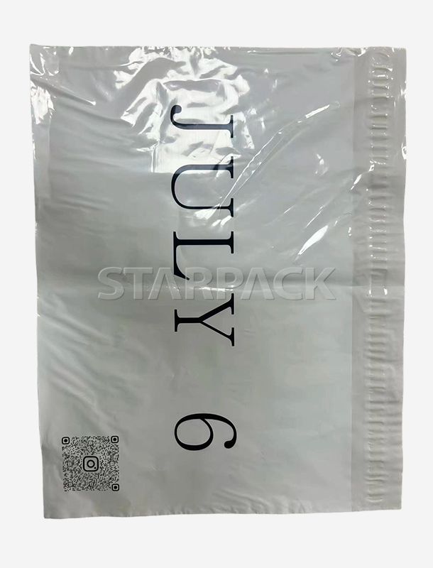 GRS-zertifizierte, recycelte, selbstklebende PCR-Polybeutel