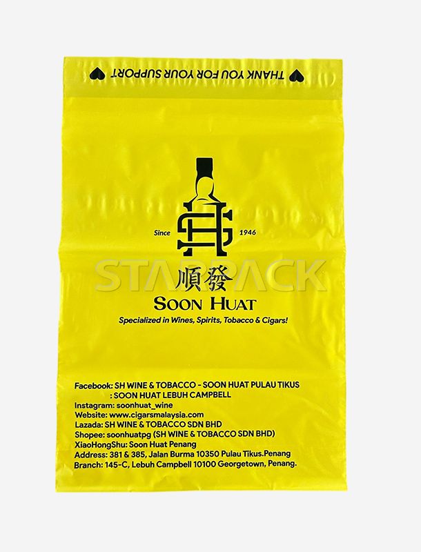 GRS-zertifizierte PCR-Versandtaschen aus recyceltem Poly