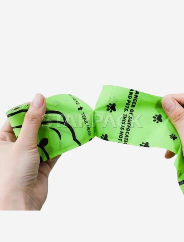 100&nbsp;% kompostierbare und biologisch abbaubare Kotbeutel f&uuml;r Haustiere