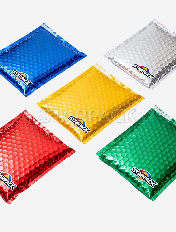 Premium-Luftpolsterversandtaschen aus aluminisierter Folie