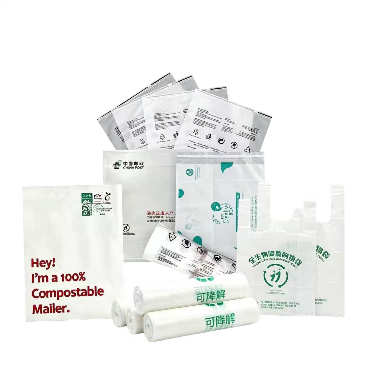Umweltfreundliche und abbaubare Verpackung